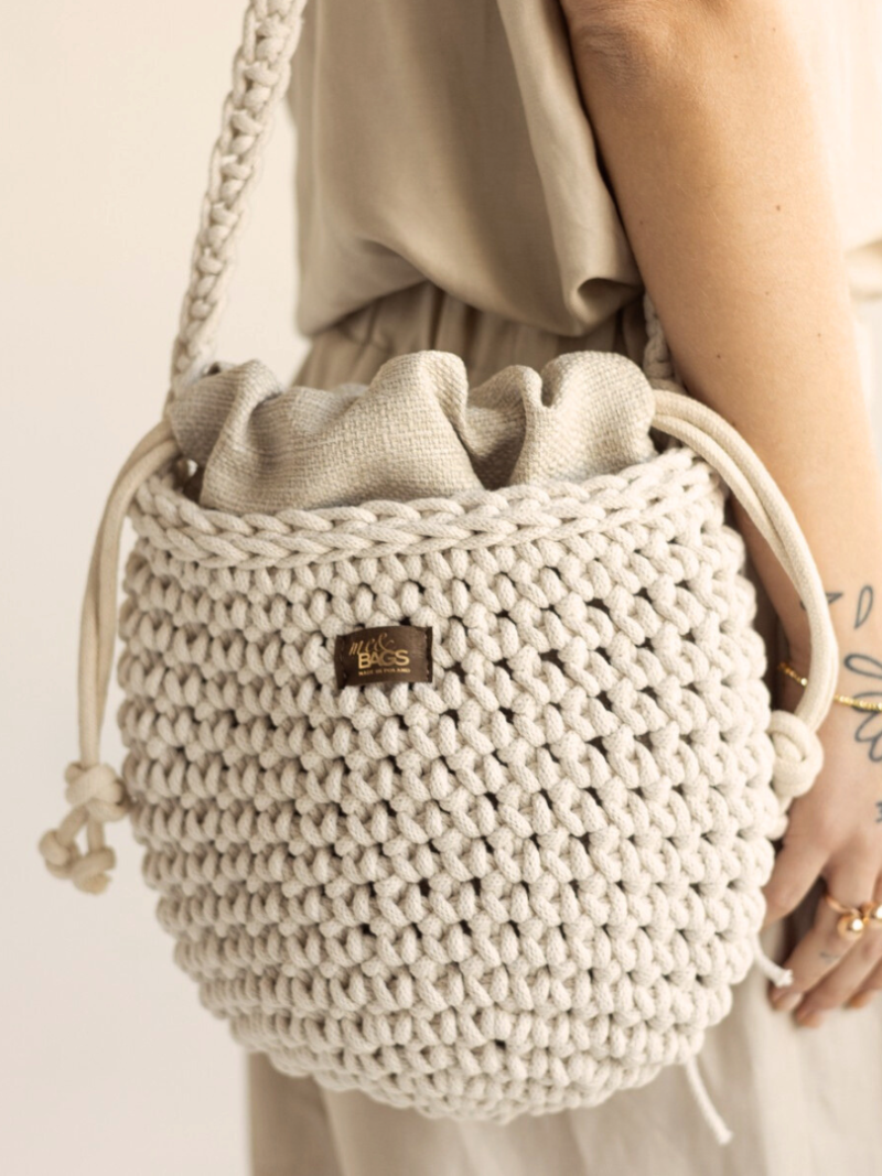 handwoven Crochet Bag