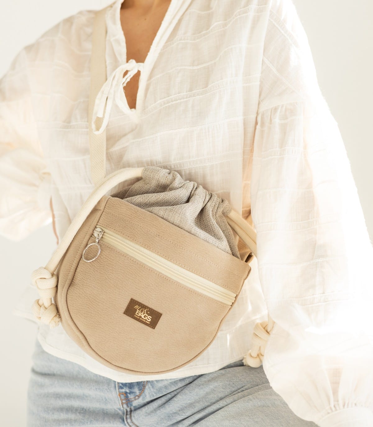 crossbody Mini bag colour– Beige