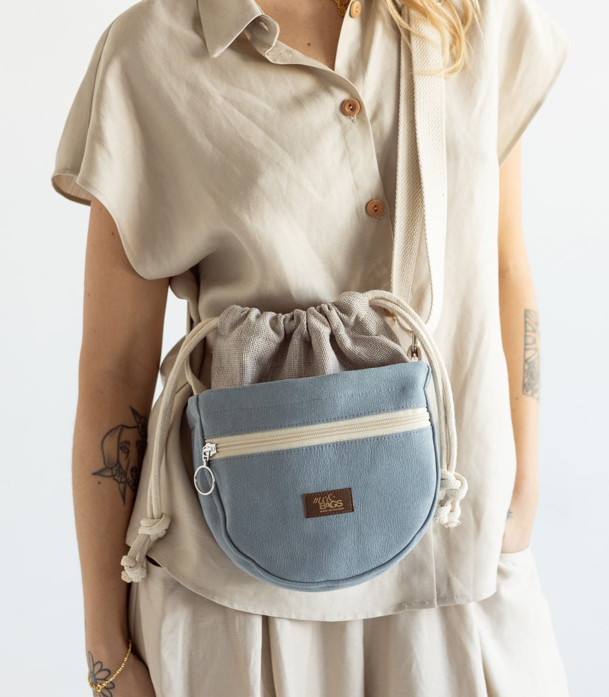 crossbody Mini bag colour– Blue